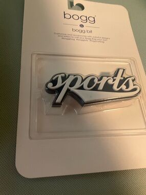 Bogg Bit Sports Script Emblem Accessory for Bogg Bag New
